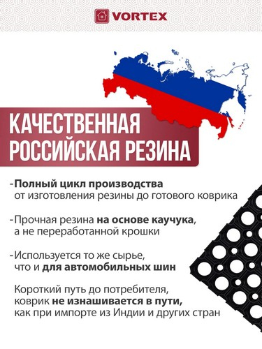 Коврик 40*60*1,2 грязесборный ячеистый