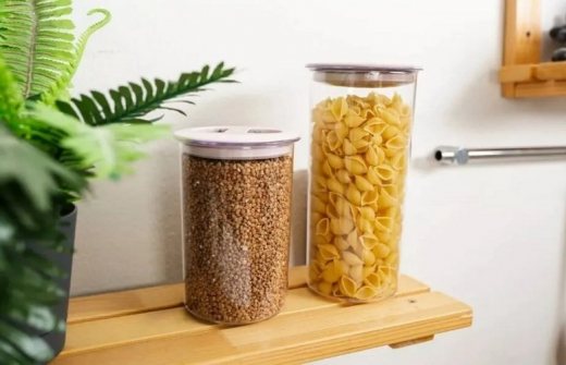 Банка 1,4л для сыпучих продуктов круг