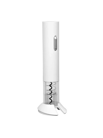 Электроштопор белый 4,5х23,4см пластик на батарейках 4хАА