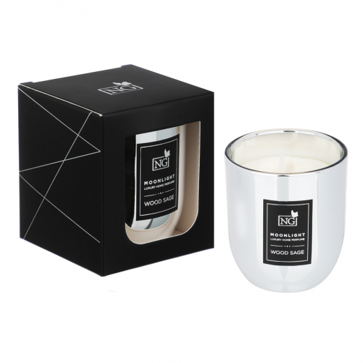 Свеча ароматизированная Moonlight 135 гр. wood sage, pear and freesia