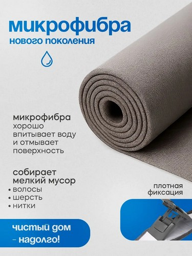 Швабра плоская Классик микрофибра телескопичка