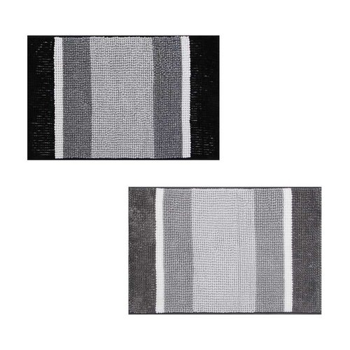 Коврик для ванной комнаты тм VETTA Soft, синель 1100г/м?, 80х50см, 2 дизайна