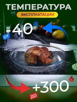 БОРЖАМ - форма д26см 1,7л Гриль круглая