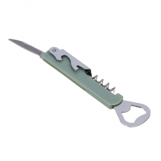 Штопор 14х3,5см Классика нерж.сталь, полипропилен 3цвета