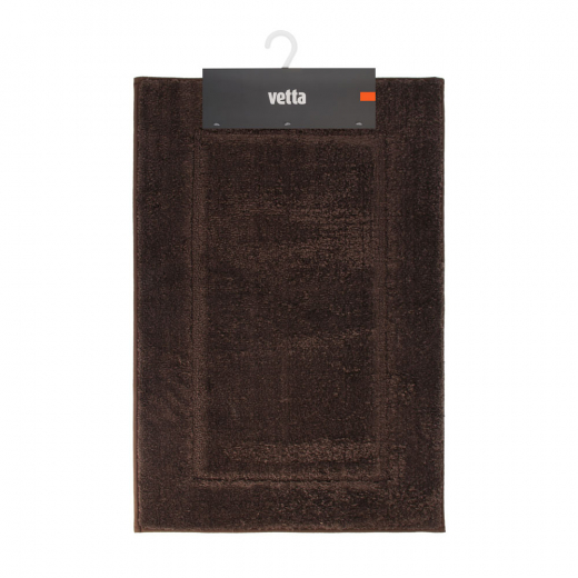 Коврик для ванной комнаты тм VETTA Solace, махровый 600г/м? тп-основа , 80х50см, 2 цвета