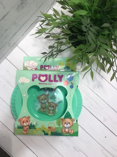 POLLY- тарелка детская на присосе
