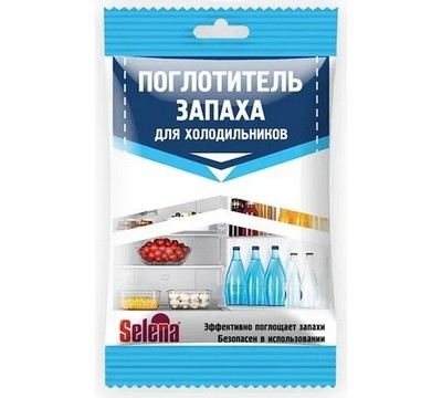 Поглотитель запаха для холодильников Selena, 1шт, п/у