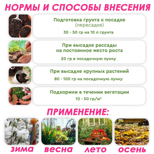 Удобрение 1кг для всех видов цветов БУЙ