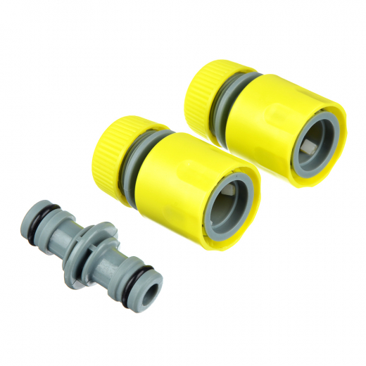 Набор для полива (1 коннектор d1/2" , 1 коннектор с аквастопом d1/2",  двойник)