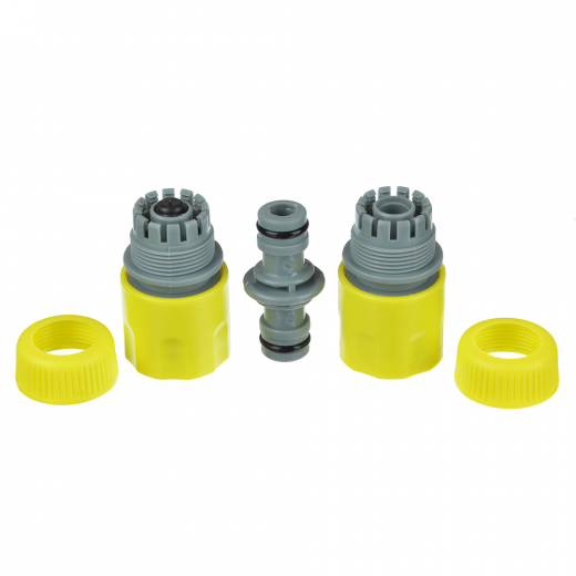 Набор для полива (1 коннектор d1/2" , 1 коннектор с аквастопом d1/2",  двойник)