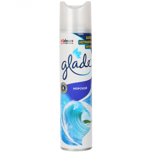 Освежитель воздуха 250мл GLADE аэрозоль Морской