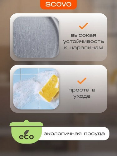 Кастрюля 1,7л алюминий