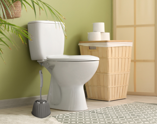 Комплект WC  угловой Рок-н-ролл антрацит