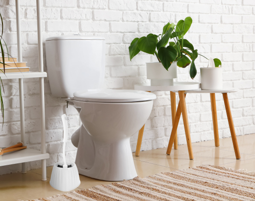 Комплект WC угловой Рок-н-ролл белый