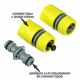 Набор для полива (1 коннектор d1/2" , 1 коннектор с аквастопом d1/2",  двойник)