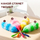 Щетка-сметка для пыли 61см пластик 4цвета
