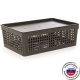 Корзинка 3,7л с крышкой 270*190*90мм TRAYMIX