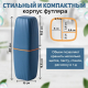 Футляр для зубных щеток и пасты, полипропилен, 5х5х20см, 3 цвета