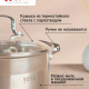 Кастрюля 1,9л 16х10см со стекл крышкой индукция Берн