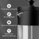 Френч-пресс 600мл, жаропрочное стекло Лансон