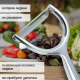 Овощечистка пластик металл 15*6см