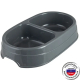 Миска для животных двойная 2*0,3л