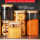 Банка для сыпучих продуктов 8*15см