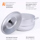 Кастрюля 3л алюминий